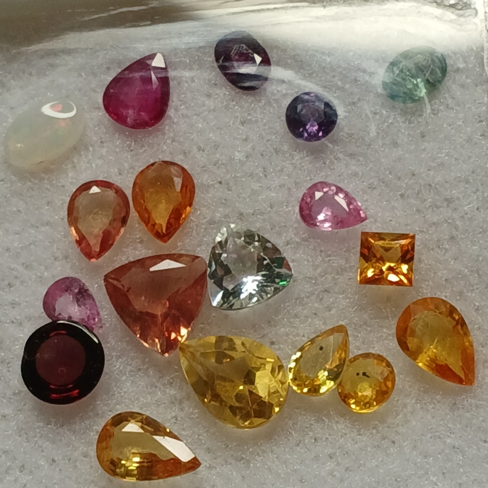 Multi-Color Gemstone Set 3-6mm - Picture 3 of 9
